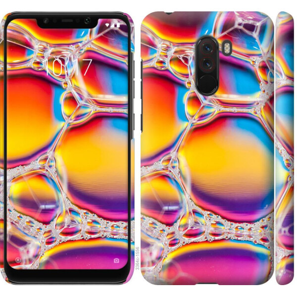 

Чехол на Xiaomi Poco F1 Цветные пузыри (04798)