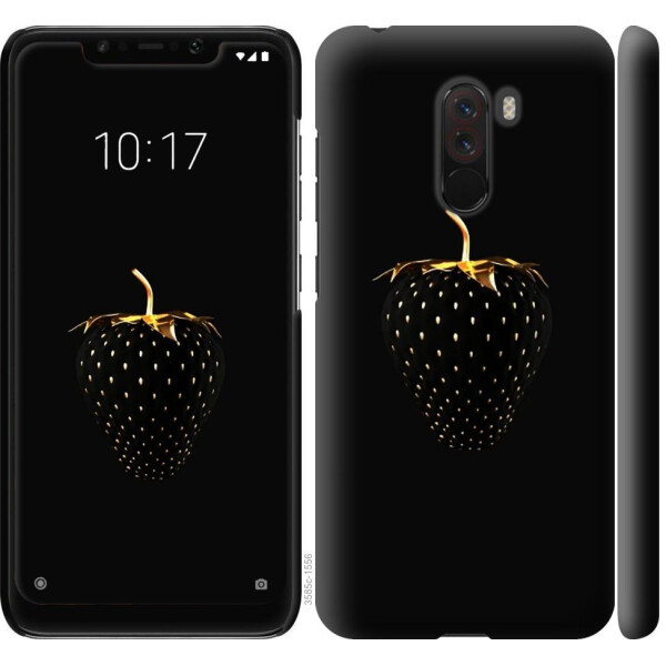 

Чехол на Xiaomi Poco F1 Черная клубника (04798)