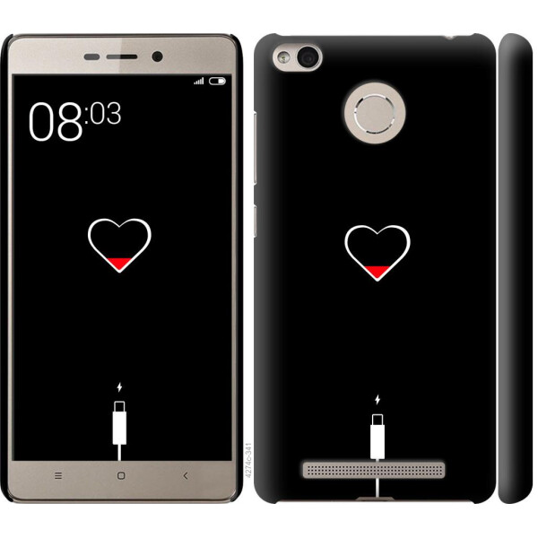 

Чехол на Xiaomi Redmi 3 Pro Подзарядка (04798)