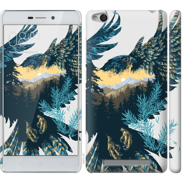

Чехол на Xiaomi Redmi 3 Арт-орел на фоне природы (04798)
