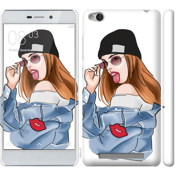 

Чехол на Xiaomi Redmi 3 Девушка v3 (04798)