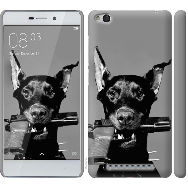 

Чехол на Xiaomi Redmi 3 Доберман (04798)