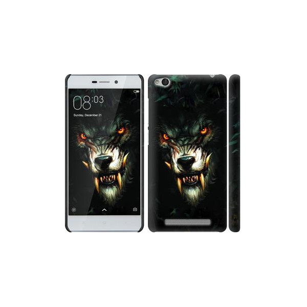 

Чехол на Xiaomi Redmi 3 Дьявольский волк (04798)