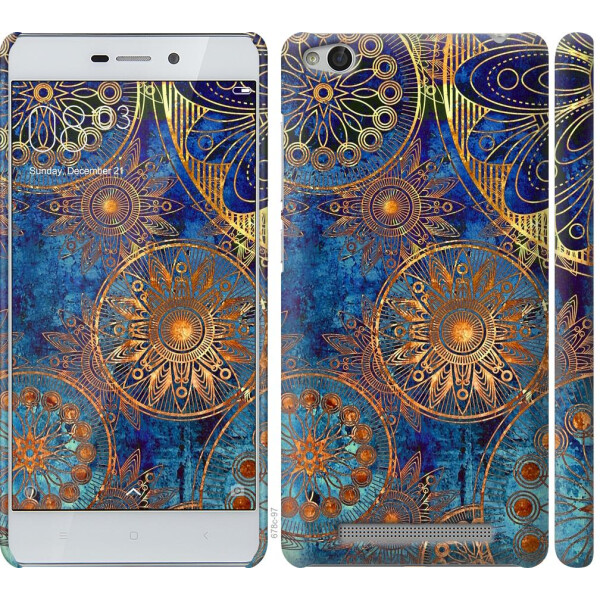 

Чехол на Xiaomi Redmi 3 Золотой узор (04798)