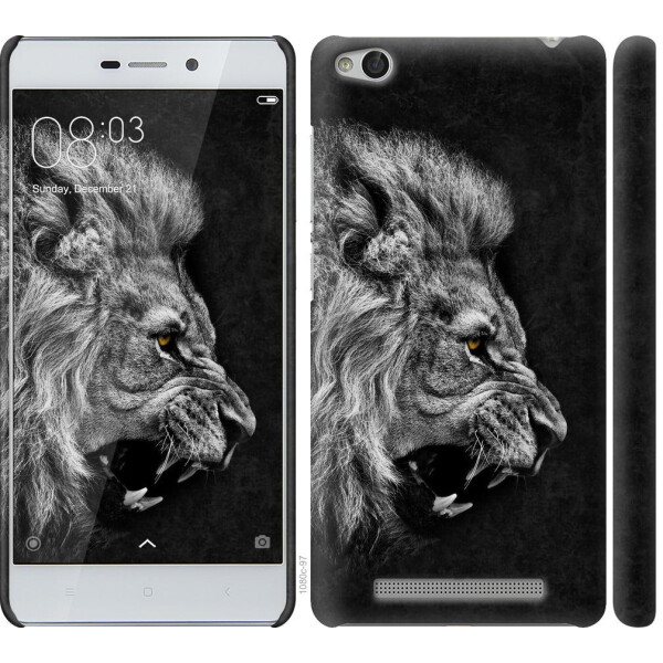 

Чехол на Xiaomi Redmi 3 Лев (04798)