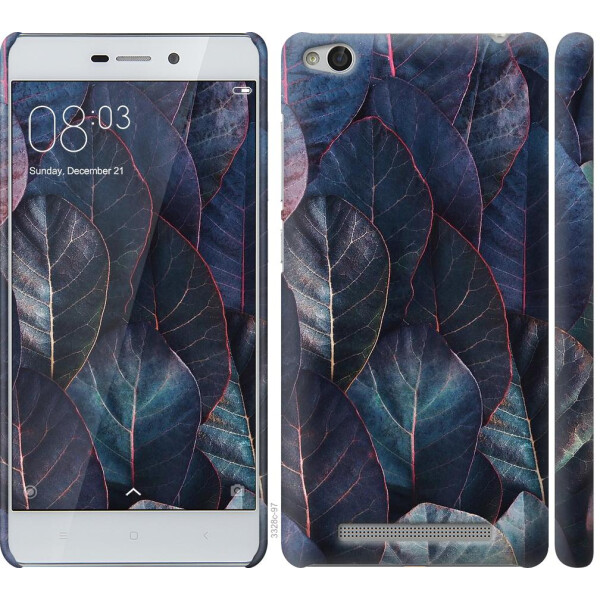 

Чехол на Xiaomi Redmi 3 Листья v3 (04798)