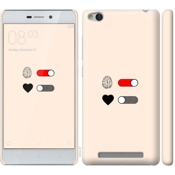 

Чехол на Xiaomi Redmi 3 Любовь и ум (04798)