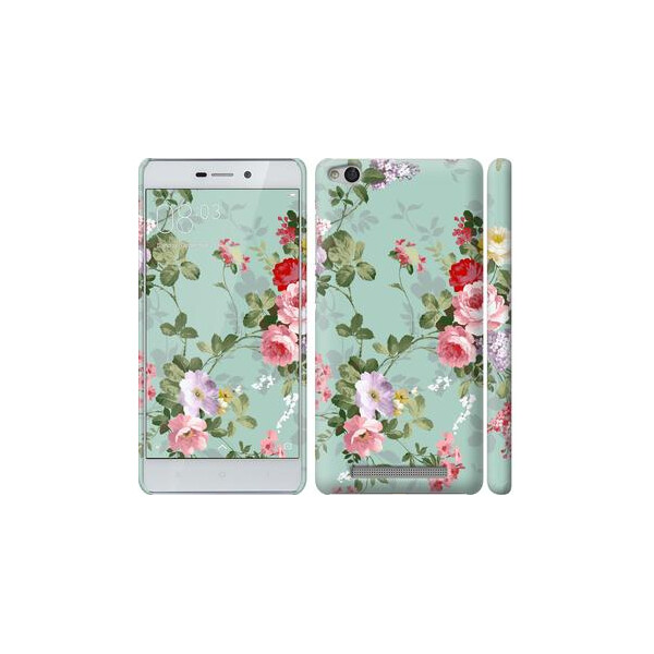 

Чехол на Xiaomi Redmi 3 Цветочные обои 2 (04798)