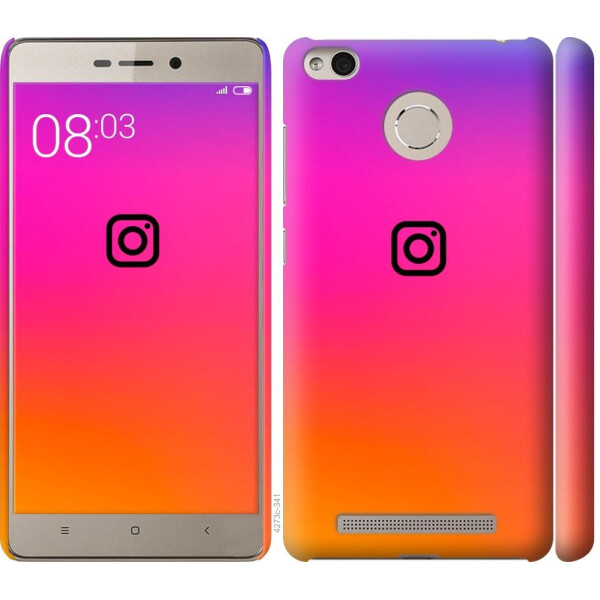 

Чехол на Xiaomi Redmi 3s Instagram (04798)