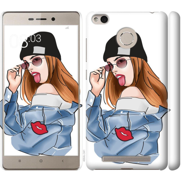 

Чехол на Xiaomi Redmi 3s Девушка v3 (04798)
