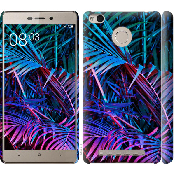 

Чехол на Xiaomi Redmi 3s Папоротник под ультрафиолетом (04798)