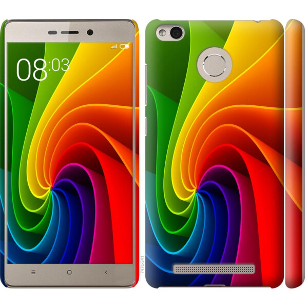 

Чехол на Xiaomi Redmi 3s Радужный вихрь (04798)