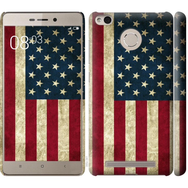 

Чехол на Xiaomi Redmi 3s Флаг США (04798)