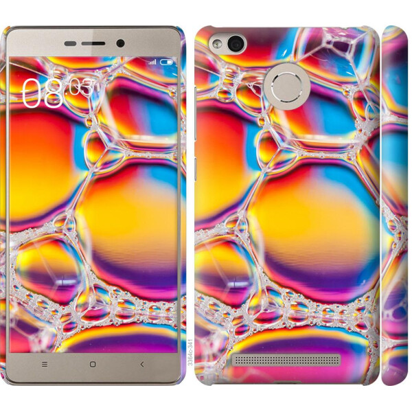 

Чехол на Xiaomi Redmi 3s Цветные пузыри (04798)