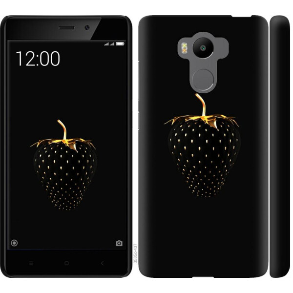 

Чехол на Xiaomi Redmi 4 Prime Черная клубника (04798)