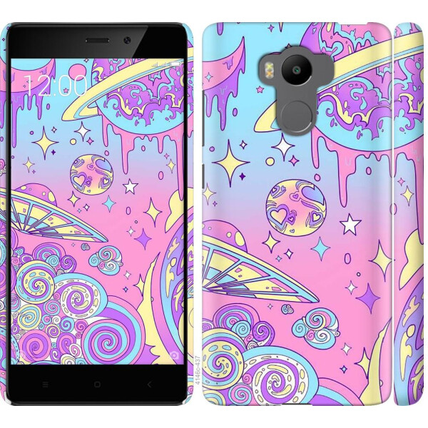 

Чехол на Xiaomi Redmi 4 pro Розовая галактика (04798)