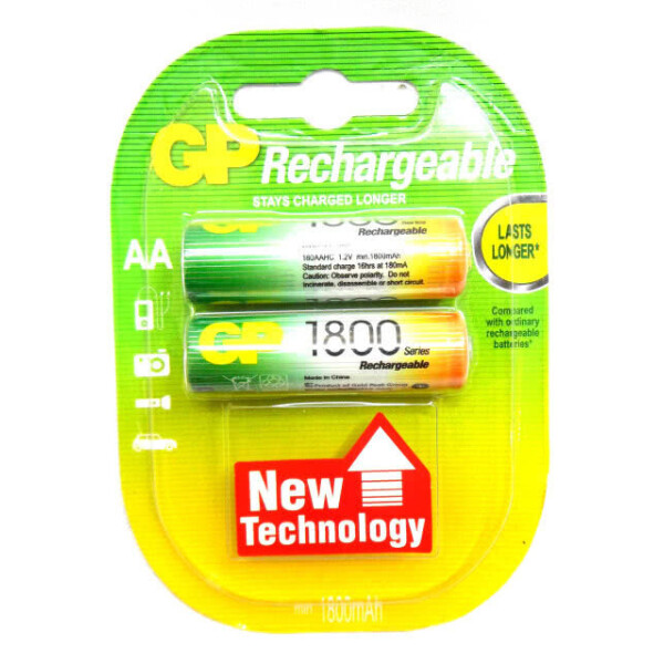 

Аккумулятор Gp Rechargeable R6 1800 Mah Ni-Mh