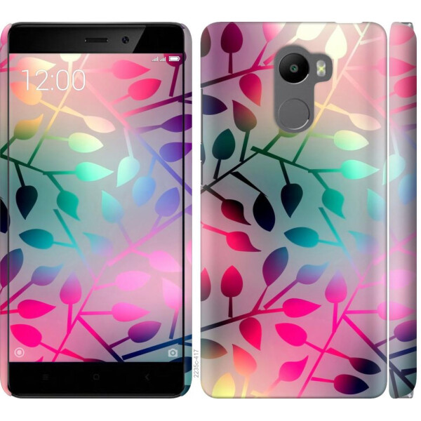 

Чехол на Xiaomi Redmi 4 Листья (04798)