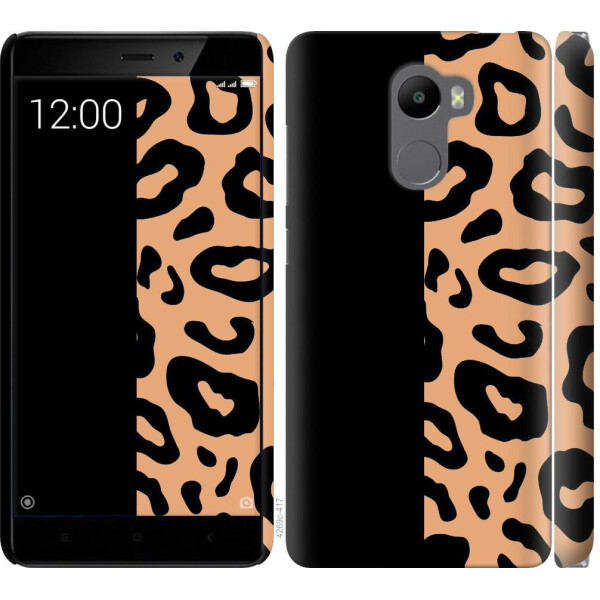 

Чехол на Xiaomi Redmi 4 Пятна леопарда (04798)
