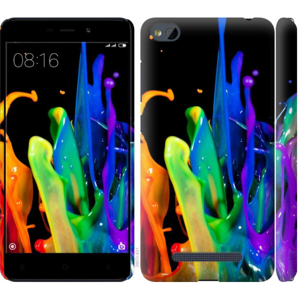 

Чехол на Xiaomi RedMi 4A брызги краски (04798)