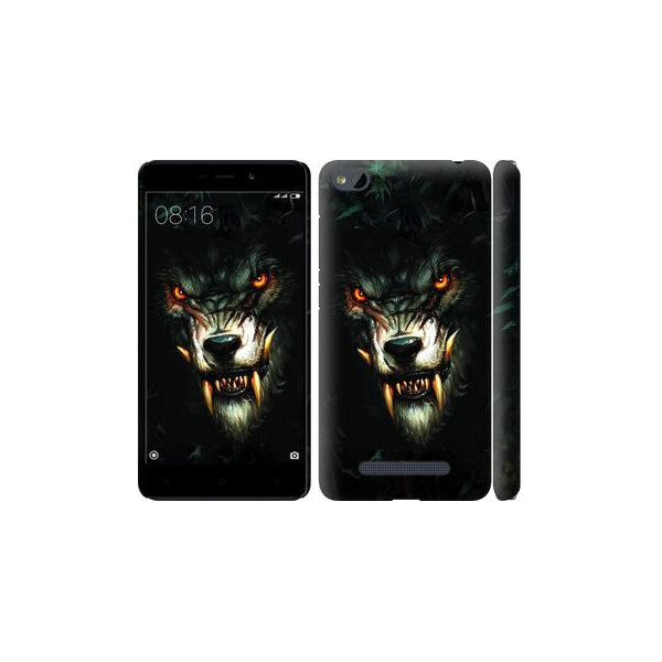 

Чехол на Xiaomi RedMi 4A Дьявольский волк (04798)