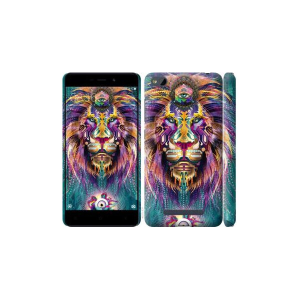 

Чехол на Xiaomi RedMi 4A Люминесцентный лев (04798)