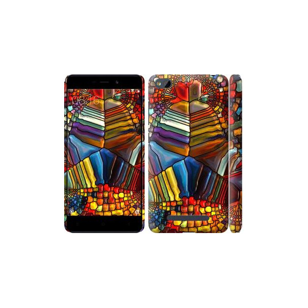 

Чехол на Xiaomi RedMi 4A Разноцветный витраж (04798)