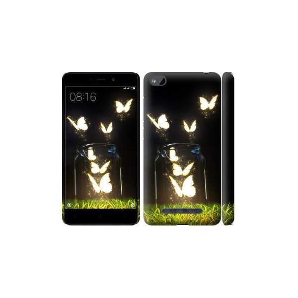 

Чехол на Xiaomi RedMi 4A Светящиеся бабочки (04798)