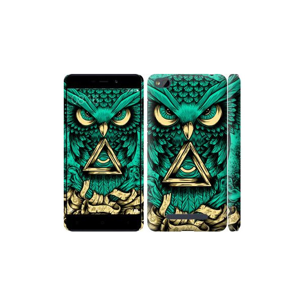 

Чехол на Xiaomi RedMi 4A Сова Арт-тату (04798)