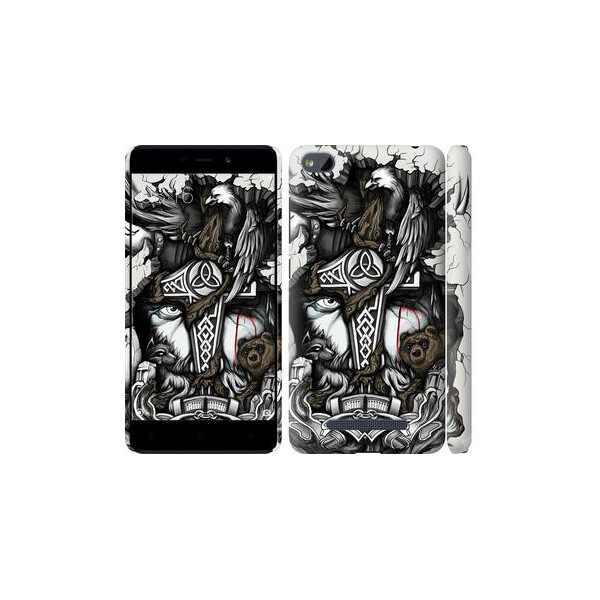 

Чехол на Xiaomi RedMi 4A Тату Викинг (04798)