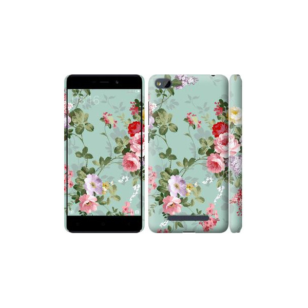 

Чехол на Xiaomi RedMi 4A Цветочные обои 2 (04798)