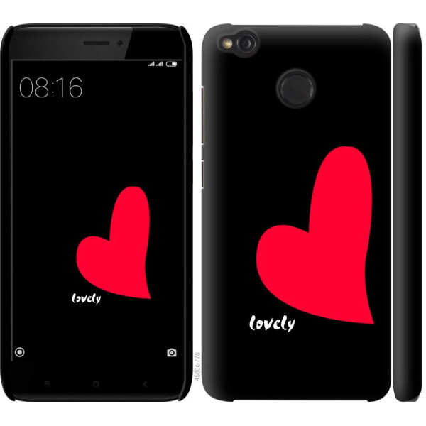 

Чехол на Xiaomi Redmi 4X Lovely (04798)
