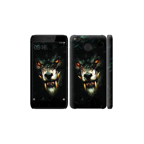 

Чехол на Xiaomi Redmi 4X Дьявольский волк (04798)
