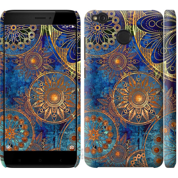

Чехол на Xiaomi Redmi 4X Золотой узор (04798)