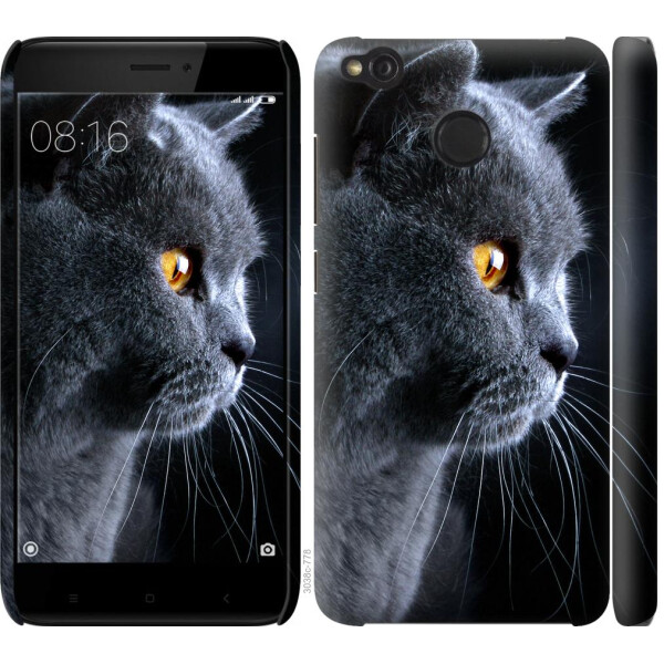 

Чехол на Xiaomi Redmi 4X Красивый кот (04798)