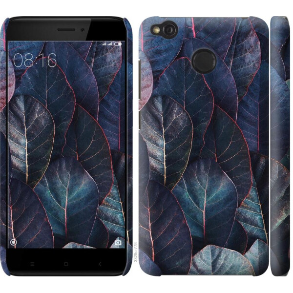 

Чехол на Xiaomi Redmi 4X Листья v3 (04798)