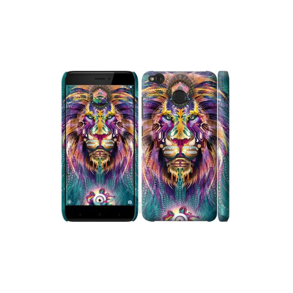 

Чехол на Xiaomi Redmi 4X Люминесцентный лев (04798)