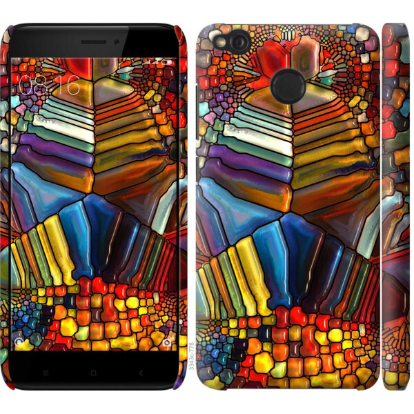 

Чехол на Xiaomi Redmi 4X Разноцветный витраж (04798)