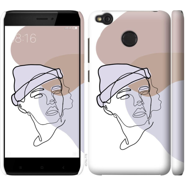 

Чехол на Xiaomi Redmi 4X Силуэт (04798)