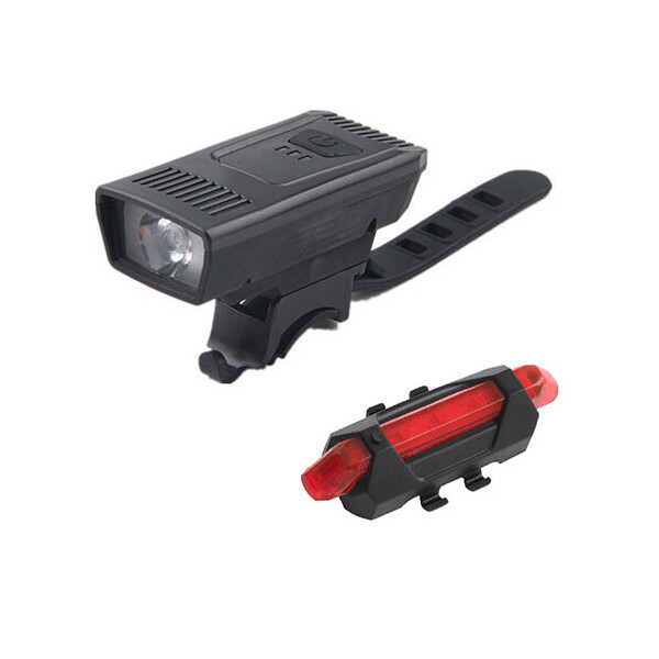 

Велосипедный фонарь с габаритами 1803-1-XPE + STOP-5LED, micro USB, встроенный аккумулятор