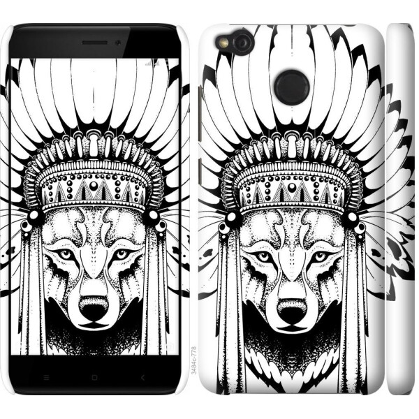 

Чехол на Xiaomi Redmi 4X Тотем волка (04798)