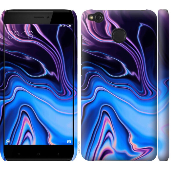 

Чехол на Xiaomi Redmi 4X Узор воды (04798)