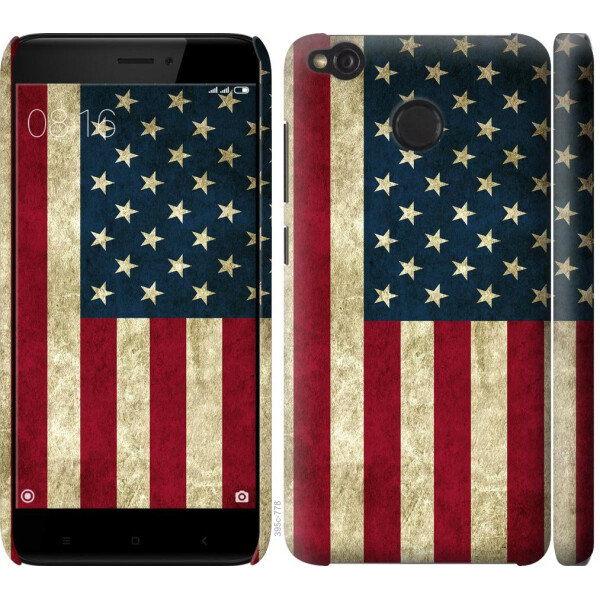 

Чехол на Xiaomi Redmi 4X Флаг США (04798)