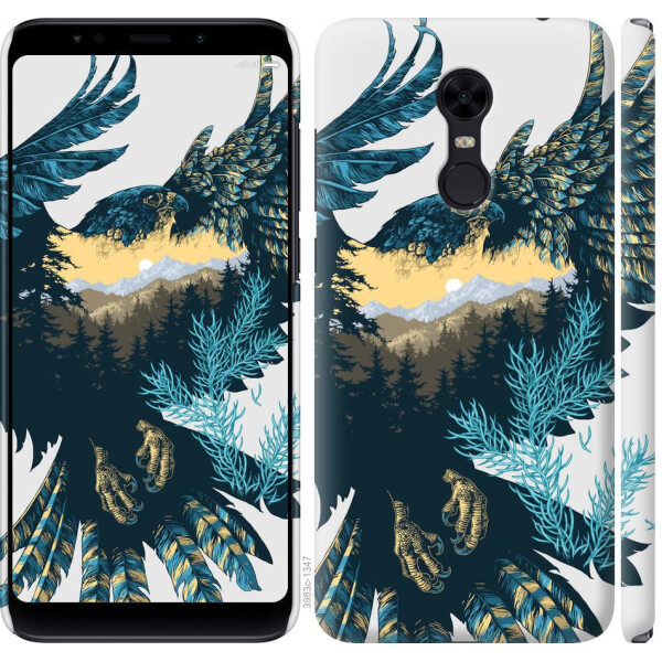 

Чехол на Xiaomi Redmi 5 Plus Арт-орел на фоне природы (04798)