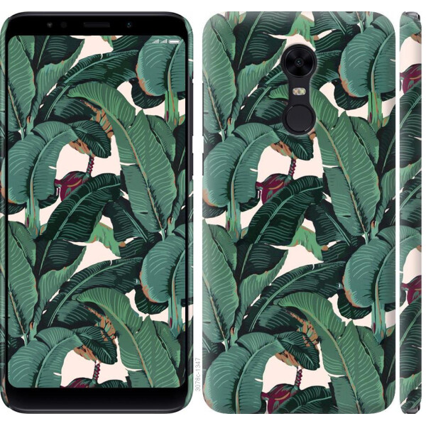 

Чехол на Xiaomi Redmi 5 Plus Банановые листья (04798)