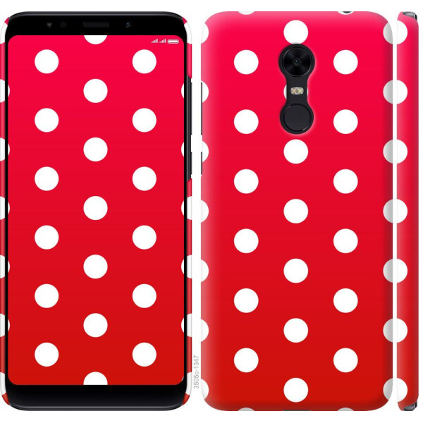 

Чехол на Xiaomi Redmi 5 Plus Градиент, Горошек (04798)
