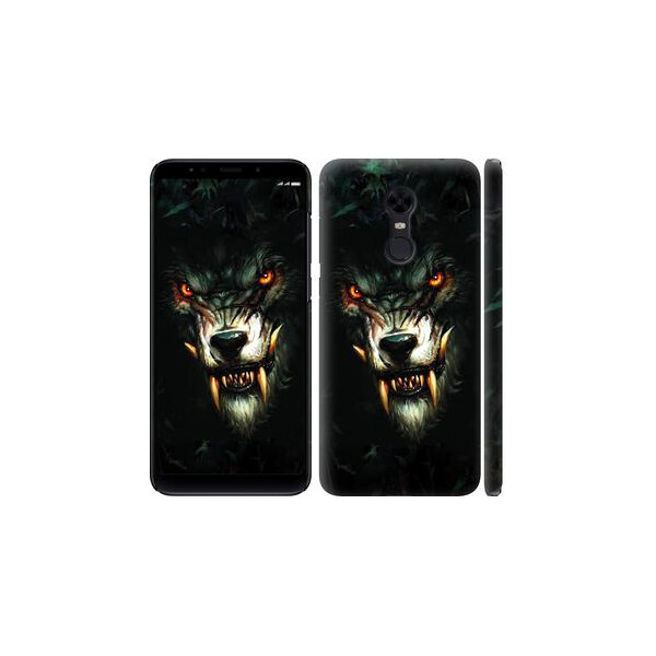 

Чехол на Xiaomi Redmi 5 Plus Дьявольский волк (04798)