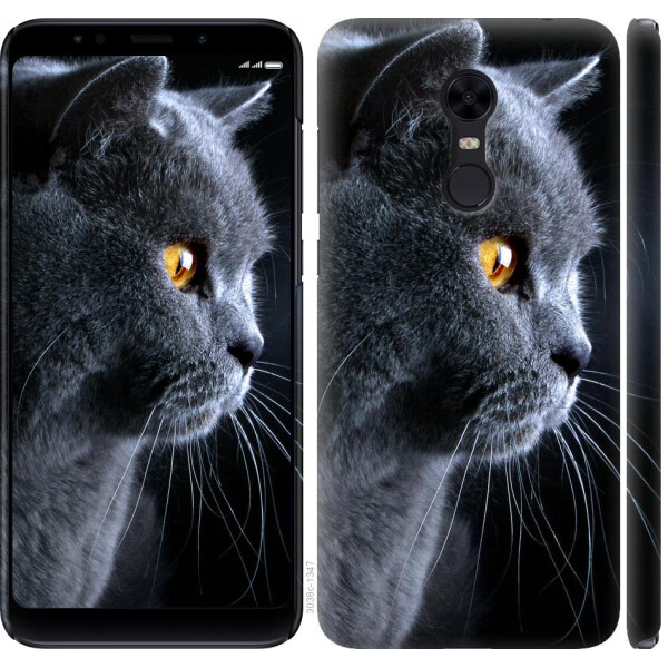 

Чехол на Xiaomi Redmi 5 Plus Красивый кот (04798)