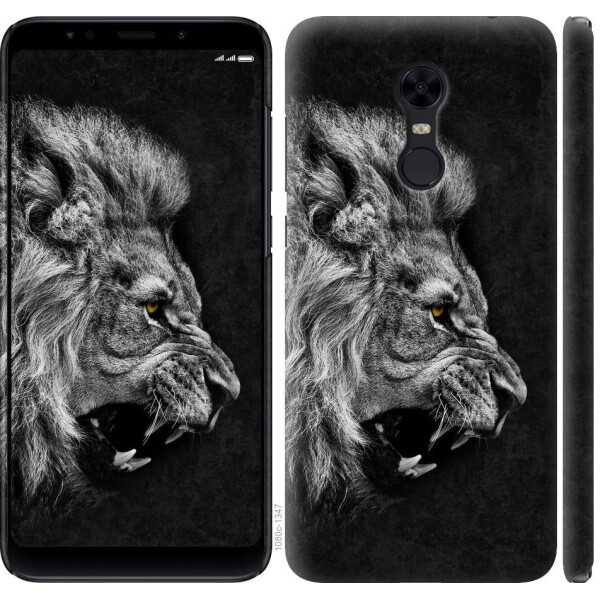 

Чехол на Xiaomi Redmi 5 Plus Лев (04798)