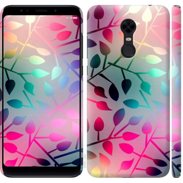 

Чехол на Xiaomi Redmi 5 Plus Листья (04798)